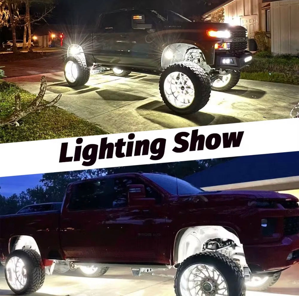24pc 9 led rocklight bundle