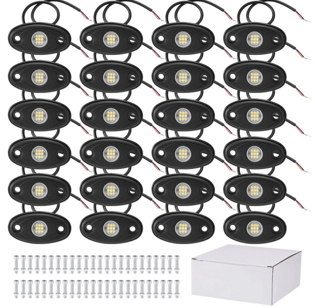 24pc 9 led rocklight bundle