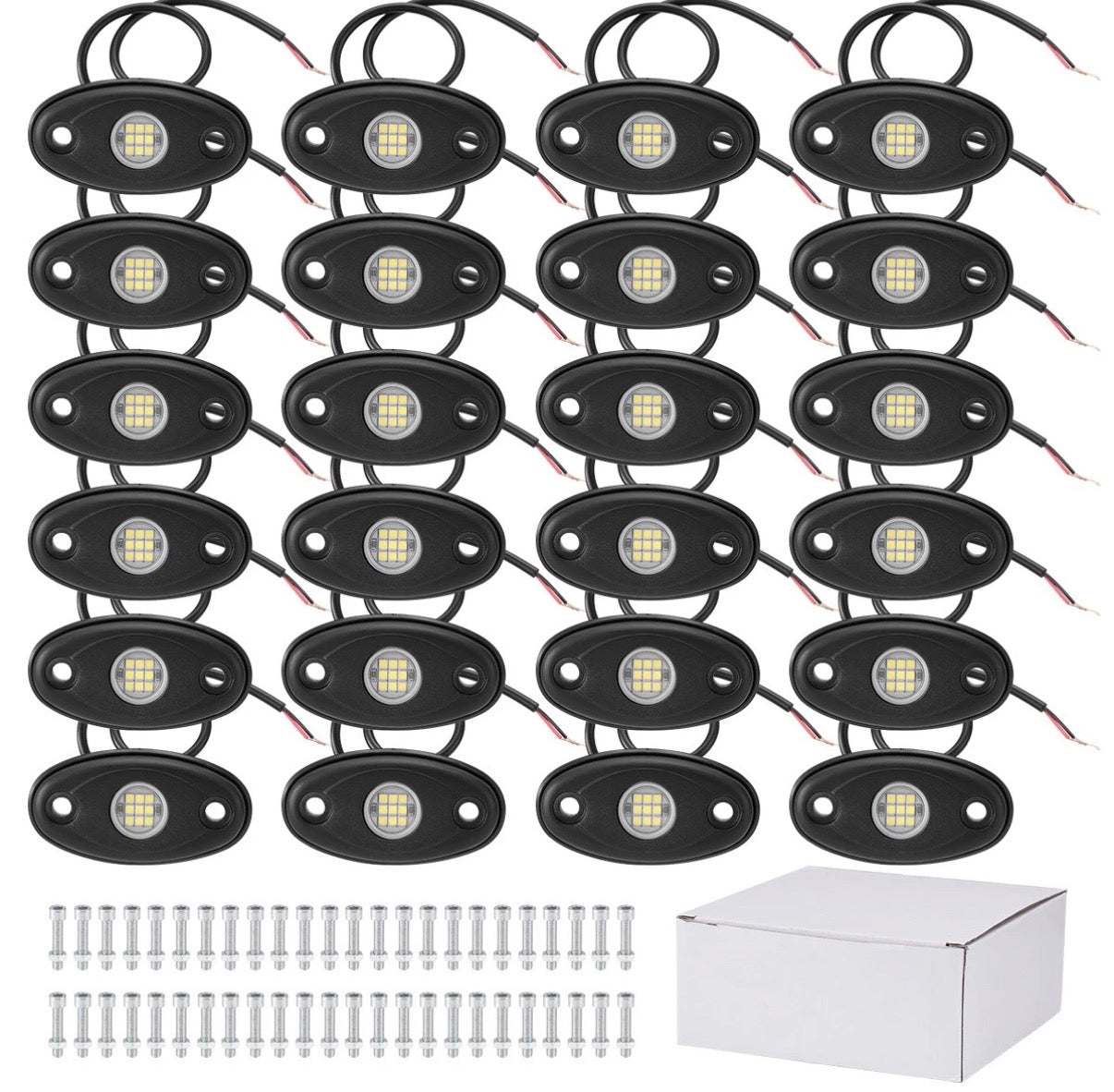 24pc 9 led rocklight bundle