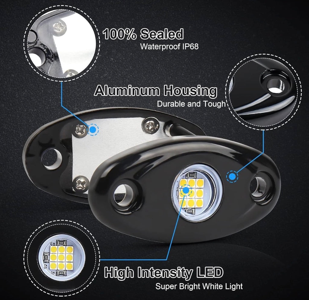 24pc 9 led rocklight bundle